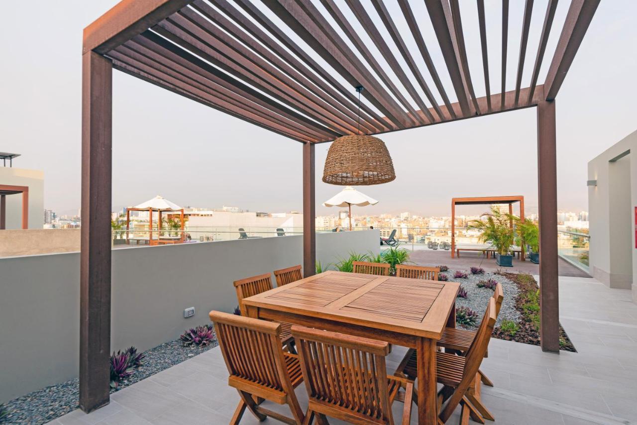 ✶ Maras Residence ✶ Luxury Rooftop Pool & Grill 利马 外观 照片